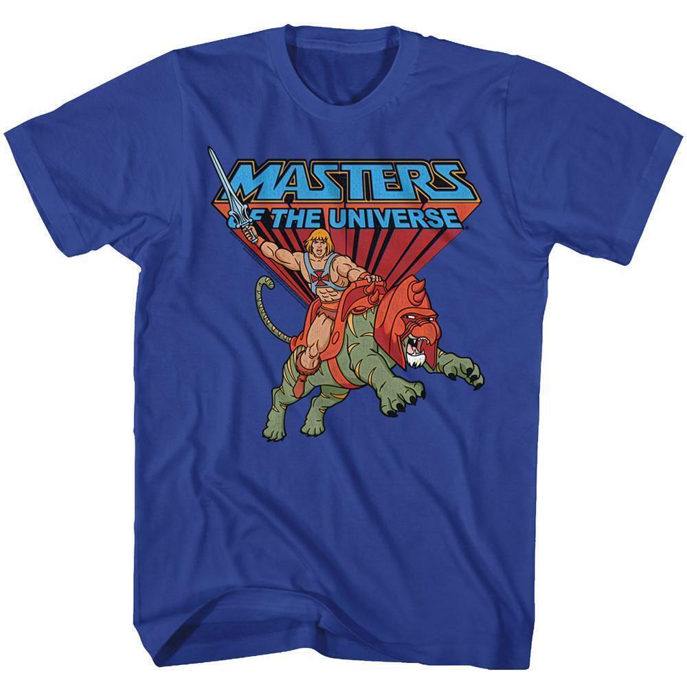 Masters Of The Universe Ride Into Battle Royal T Shirt